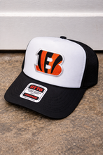 Load image into Gallery viewer, Bengals Patch Foam Trucker Hat