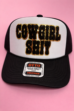 Load image into Gallery viewer, Cowgirl Sh*t Patch Foam Trucker Hat