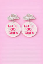 Load image into Gallery viewer, "Let's Go Girls" Earrings