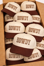 Load image into Gallery viewer, HOWDY Embroidery Trucker Hat