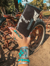Load image into Gallery viewer, The Elva (Black Leather) Wallet a Haute Southern Hyde by Beth Marie Exclusive