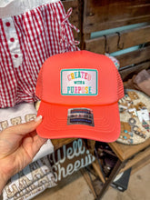 Load image into Gallery viewer, Created With A Purpose Trucker Hat