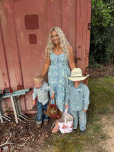 Load image into Gallery viewer, The Blue Iris Maxi Dress