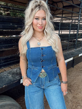 Load image into Gallery viewer, The Lenny Denim Top