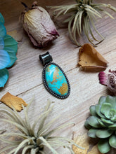 Load image into Gallery viewer, MJ Pendant - Big Blue FreeForm Pendant Fit 8mm