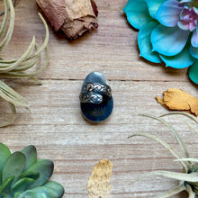 Load image into Gallery viewer, MJ Ring Pear-Shaped Turquoise Sterling Silver