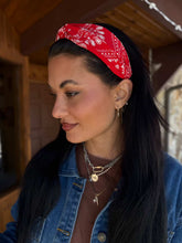 Load image into Gallery viewer, Belle Knotted Bandana Headband
