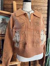 Load image into Gallery viewer, The Western Embroidered Zip Up