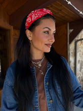 Load image into Gallery viewer, Belle Knotted Bandana Headband