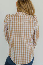 Load image into Gallery viewer, The Gingham Pearl Snap
