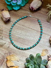 Load image into Gallery viewer, Sterling Silver Pearl &amp; Heishi Choker – 14" + Extender – 6mm