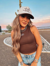 Load image into Gallery viewer, The Horseshoe Embroidered Tank - best seller