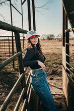 Load image into Gallery viewer, Whiskey Bent Hell Bound Trucker Hat