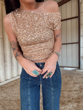 Load image into Gallery viewer, The Gold Buckle Top