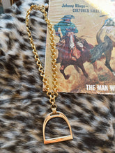 Load image into Gallery viewer, The Stirrup Necklace - Gold