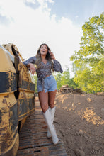 Load image into Gallery viewer, Breanne Distressed High Rise Shorts