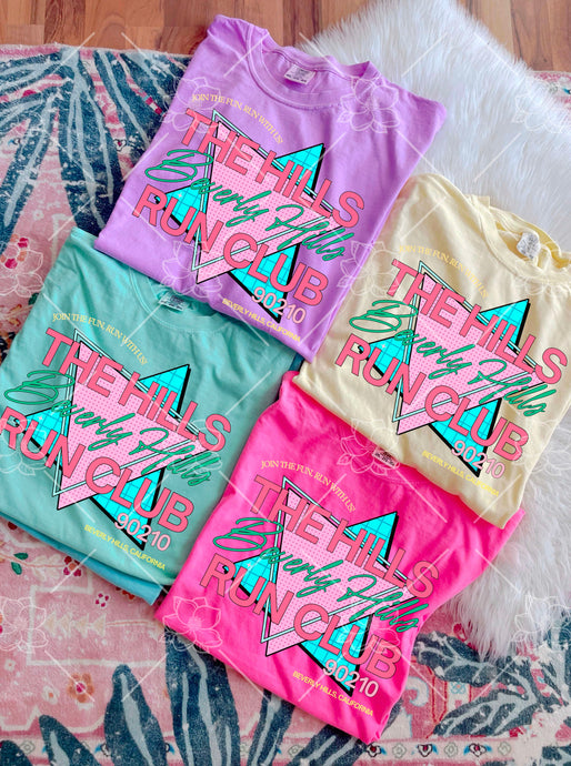 The hills run club- multiple styles