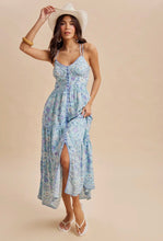 Load image into Gallery viewer, The Blue Iris Maxi Dress