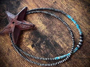 Turquoise Double Layer Necklace