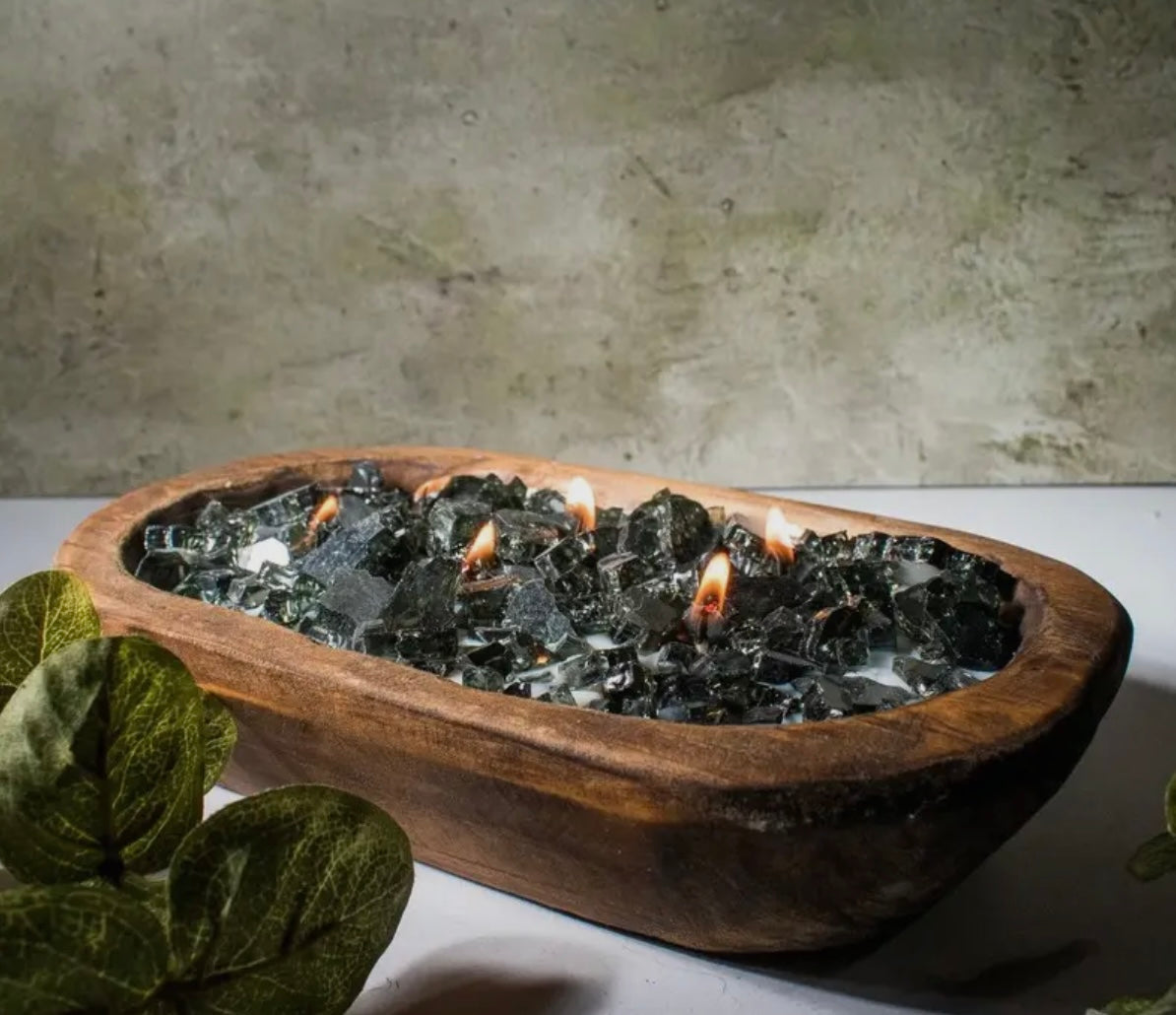 Fire Glass Dough Bowl