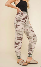 Load image into Gallery viewer, Camo Sherpa Jogger Pants