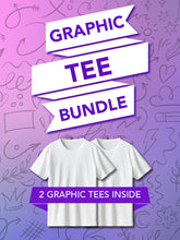 Load image into Gallery viewer, Graphic Tee Duo – Willow Surprise Tee