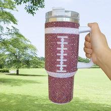 Load image into Gallery viewer, Sports Rhinestone Tumblers