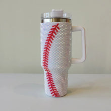 Load image into Gallery viewer, Sports Rhinestone Tumblers