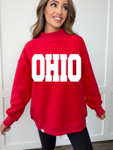 Load image into Gallery viewer, Tilly OH-IO Reversible Oversized Mockneck Crew
