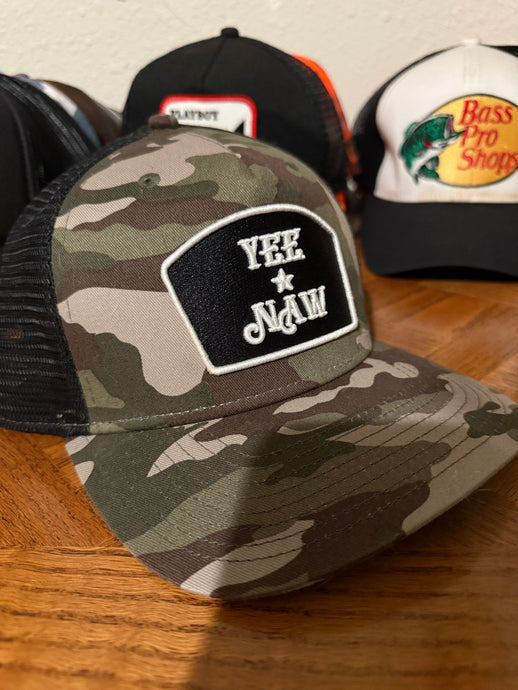 Yee Naw Camo Hat
