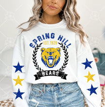 Load image into Gallery viewer, Mascot Star Sleeve With Multiple Styles Dropdown