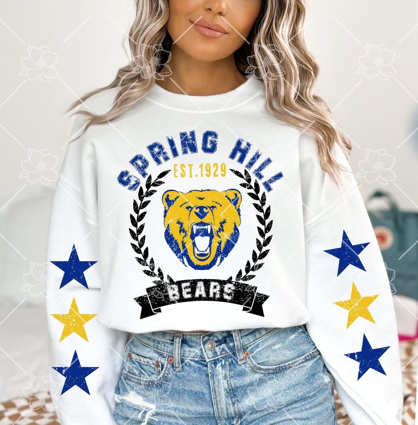 Mascot Star Sleeve With Multiple Styles Dropdown