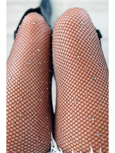 Load image into Gallery viewer, Rhinestone fishnets