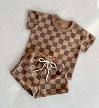 Load image into Gallery viewer, French Terry Checkered Set