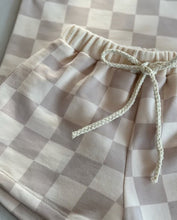 Load image into Gallery viewer, French Terry Checkered Set