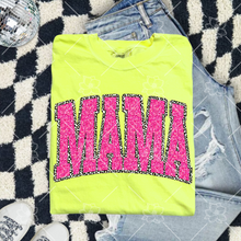 Load image into Gallery viewer, Leopard &amp; Faux Glitter Mama