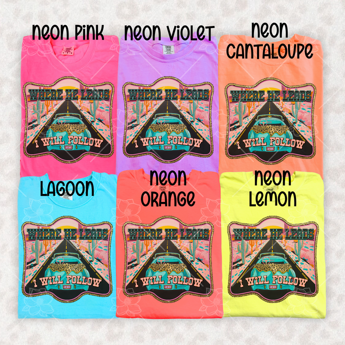 Where He Leads, I Follow - Multiple Styles