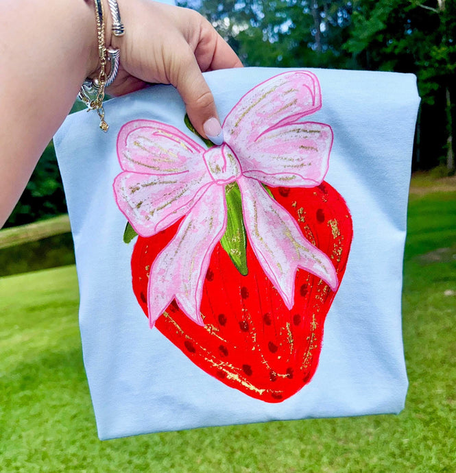 Preppy Strawberry- Multiple Styles