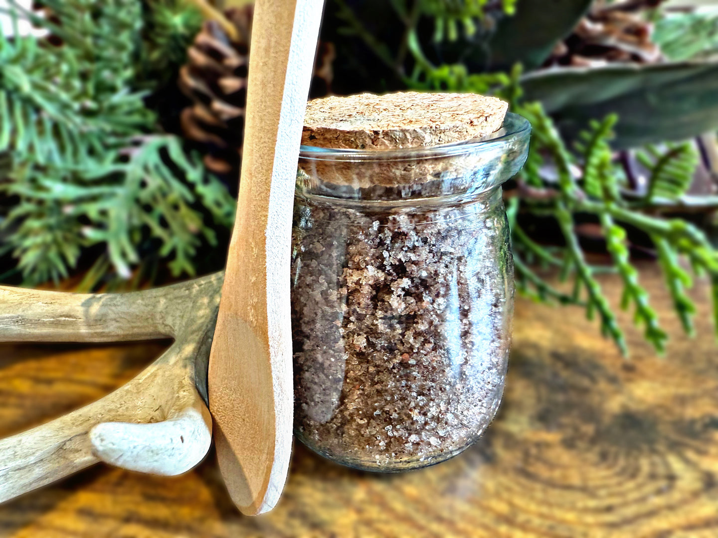 Vanilla Coconut Coffee Salt Scrub