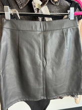 Load image into Gallery viewer, Faux Leather Skirt