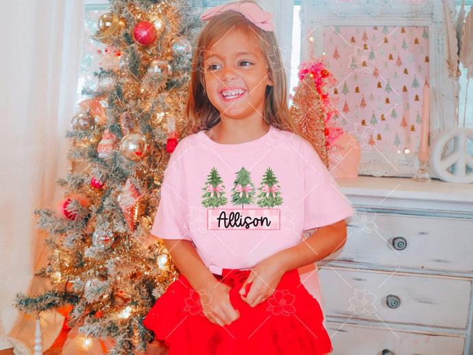 C54 pink tee custom  - Youth