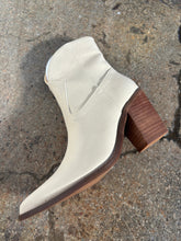 Load image into Gallery viewer, Harmony Classic Low Calf Heeled Pointed Toe Boot - Beige
