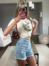 Load image into Gallery viewer, Brooke High Waisted Denim Shorts