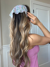 Load image into Gallery viewer, Faith Floral Bandana Headband Hair Scarf