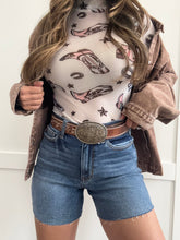 Load image into Gallery viewer, Bethany Judy Blue High Waisted Denim Shorts