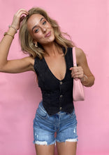 Load image into Gallery viewer, PREORDER: Roscoe Button Up Denim Top