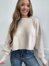 Load image into Gallery viewer, PREORDER Golden Hour Lantern Sleeve Sweater