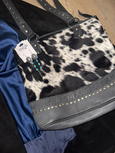Load image into Gallery viewer, Edgy Cowgirl Cowhide Bag