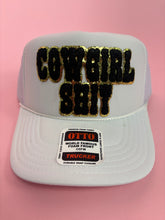 Load image into Gallery viewer, Cowgirl Sh*t Patch Foam Trucker Hat