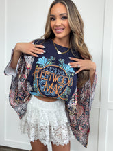 Load image into Gallery viewer, Indigo Bloom Kantha Styled Top